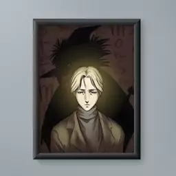 تابلو مدل انیمه یوهان لیبرت مانستر Johan Liebert Monster anime 05