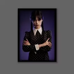 تابلو مدل سریال ونزدی آدامز Wednesday Addams کد LAG1036