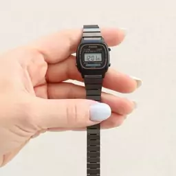 ساعت مچی کاسیو نوستالژی ضدآب زنانه Casio کیفیت بالا رنگ ثابت ساعت دخترانه ساعت زنونه ساعت دیجیتالی دخترونه بند ضدحساسیت 