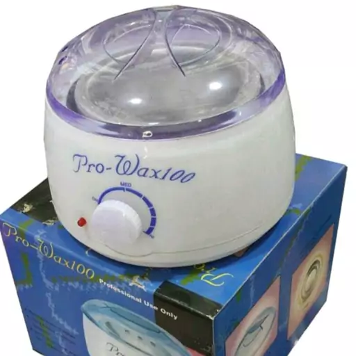 دستگاه مومگرمکن اپیلاسیون وکس وارمر wax warmer موم گرمکن دستگاه وکس اپیلاسیون شمع صورت گرمکن موم بدن موم پروین سکه ای   