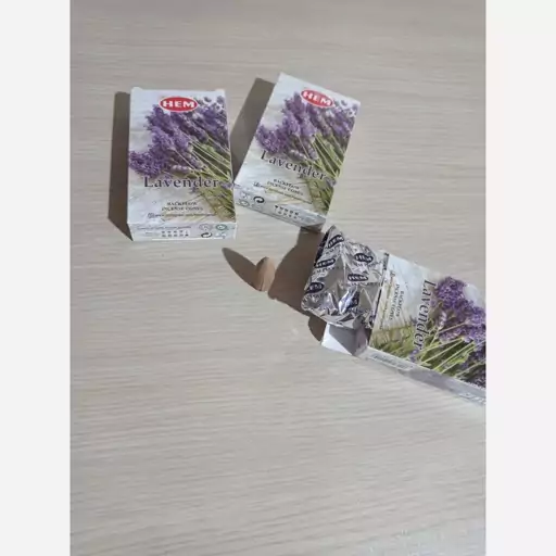 عود آبشاری lavender بسته 10 عددی