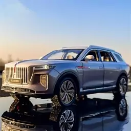 اسباب بازی ماشین فلزی هونگ چی مقیاس 24-1 مدل HONGQI E-HS9