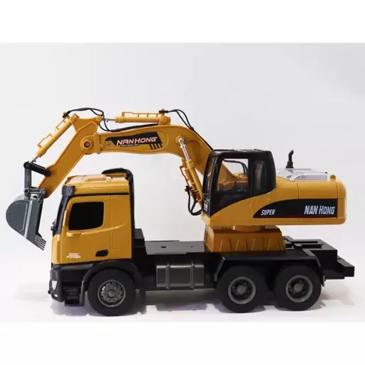 اسباب بازی بیل مکانیکی کنترلی بزرگ مقیاس 14-1 مدل EXCAVATOR LOADER NAN HONG 9916