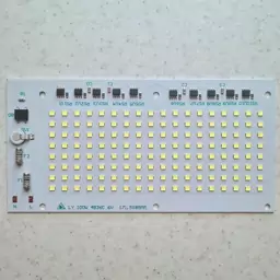 چیپ ال ای دی100 وات ماژول دی او بی پرژکتوری بلالی220 ولت رنگ مهتابی   chip led cob 50w ly 220v 