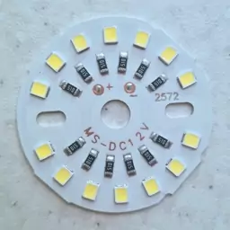 چیپ 12 ولت 12 وات ال ای دی لامپی نور مهتابی ام اس chip 12w -12v led ms