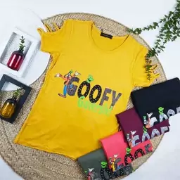 تیشرت زنانه GOOFY کد 9104