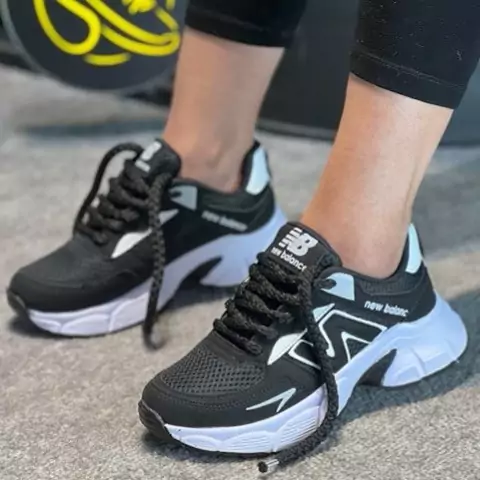 کفش کتونی اسپرت نیوبالانس (New Balance) مشکی سفید