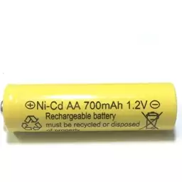 باتری قلمی نیکل کادمیوم نوکدار 700 میلی آمپر AA 700 MAH