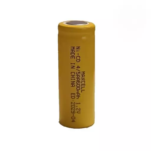 باتری شارژی مکسل 4/5aa 1.2v 600 mah ni-cd