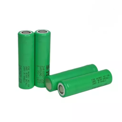 باطری لیتیومی 3.7 ولت سایز 18650 ظرفیت 2500 میلی امپر ساعت سامسونگ - 18650-2500mAh 25R SAMSUNG