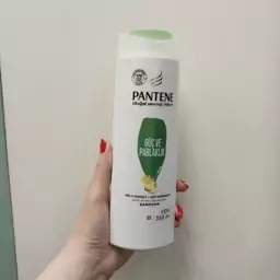 شامپو پنتن سبز مناسب موهای شکننده و کدر 350 میل Pantene smooth silky