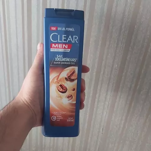 شامپو مو مردانه کلیر Clear مدل (قهوه) حجم 350 میلی لیتر