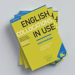 کتاب انگلیش کالوکیشین این یوز اینترمدیت ویرایش دوم/English Collocations in use Intermediate 2nd Edition  