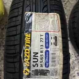 لاستیک یزد تایر 165/65R 13 گل sun