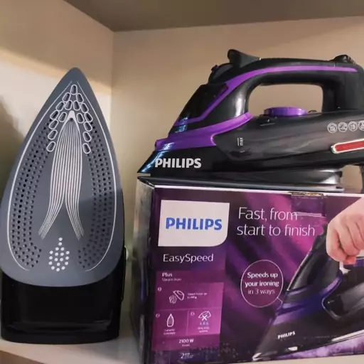 اتو فیلیپس اتو بخار philips توان 2100 وات کفی سرامیک سنگین بخاردهی عالی و قوی ارسال رایگان