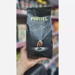 دان قهوه 1 کیلویی 100 روبوستا (فول کافئین) pontiel