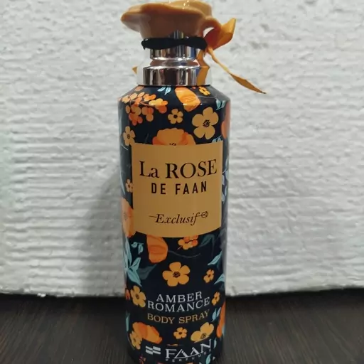 اسپری خوشبوکننده رمانتیک بدن با عطر گل رز 200میلی