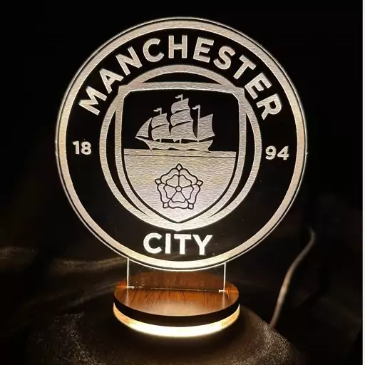 بالبینگ چراغ خواب سه بعدی  منچستر سیتی manchester city