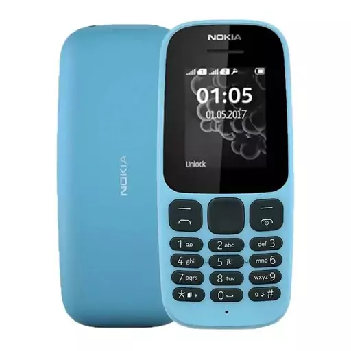 گوشی نوکیا مدل Nokia 105(2017) رجیستر شده با 18 ماه گارانتی شرکتی