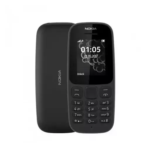 گوشی نوکیا مدل Nokia 105(2017) رجیستر شده با 18 ماه گارانتی شرکتی