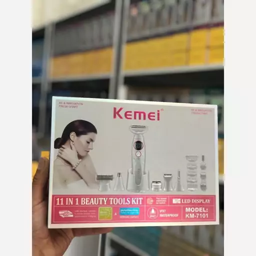 اپیلاتور Kemei km-7101 11 in 1