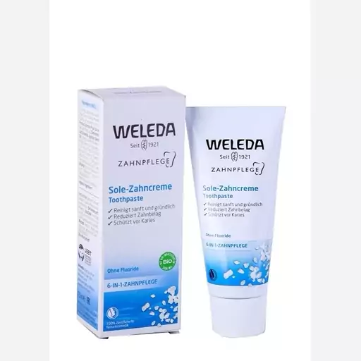 خمیر دندان نمک ولدا weleda