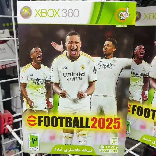 بازی فوتبال برای ایکس باکس 360. Xbox pes 2025 1DVD 9G