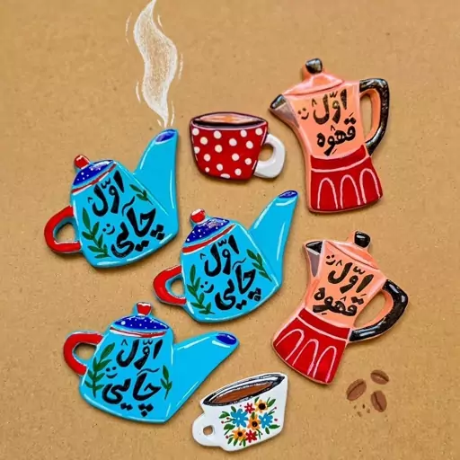 مگنت فانتزی coffe و قوری