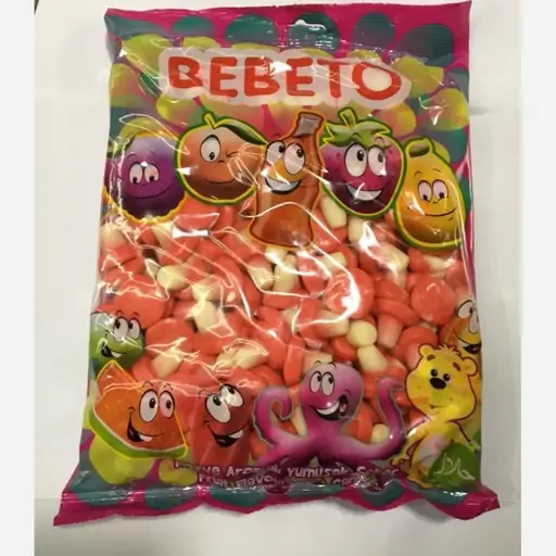 پاستیل ببتو قارچ 250گرمBebeto pastille