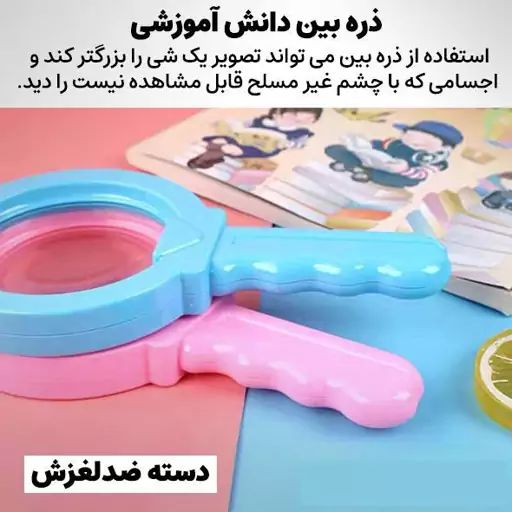 ذره بین  طرح  کلید با دسته ضد لغزش 