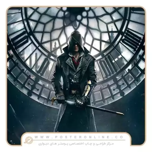 پوستر دیواری گیمینگ طرح بازی Assassin Creed Syndicate کد x-14150