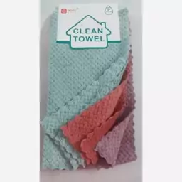 دستمال  آشپزخانه clean Towel مدل حوله ای میکرو فایبر سوزنی