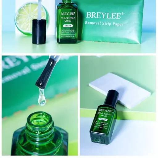 چسب جوش سرسیاه بینی بریلی BREYLEE Breylee Blackhead Mask step 1   