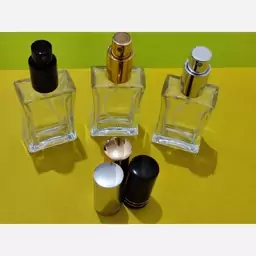 شیشه عطر 30میل بارالان با درب و والف فلزی