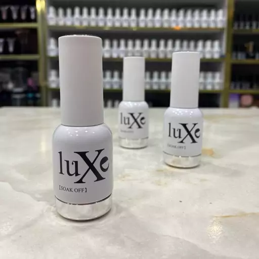 لاک ژل کاشت ناخن لوکسی LUXe حجم 10 میل رنگ مشکی