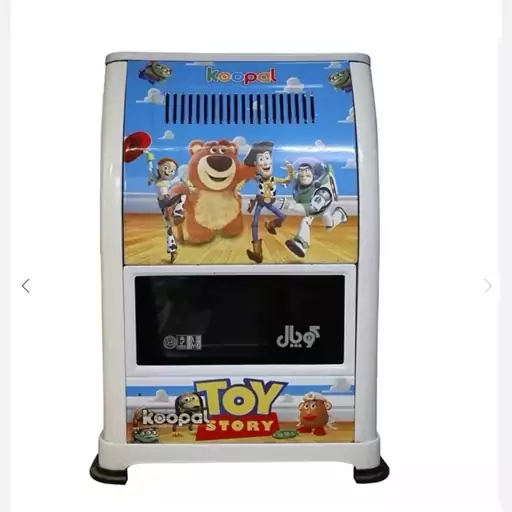 بخاری گازی کوپال مدل TOY STORY هیتر بخاری کودک بخاری عروسکی هیتر گرمایشی بخاری مبله شومینه، پس کرایه