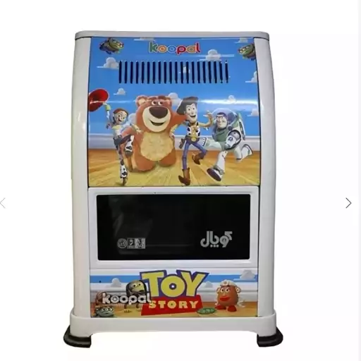 بخاری گازی کوپال مدل TOY STORY هیتر بخاری کودک بخاری عروسکی هیتر گرمایشی بخاری مبله شومینه، پس کرایه