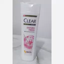 شامپو ضد شوره کلیر clear مدل ساکورا فرش sakura fresh پس کرایه