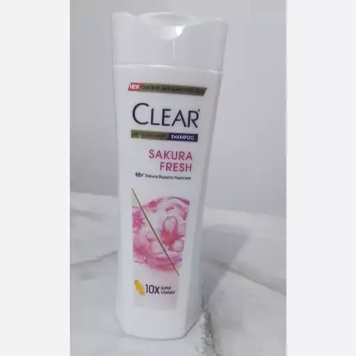 شامپو ضد شوره کلیر clear مدل ساکورا فرش sakura fresh پس کرایه