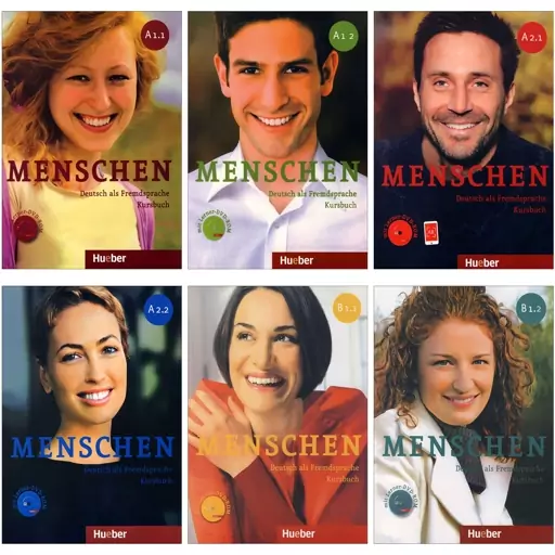 پک کامل زبان المانی منشن Menschen Book Series