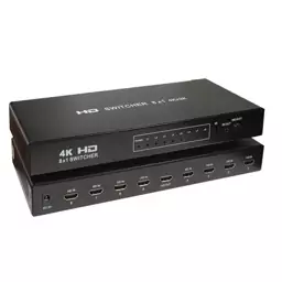 سوئیچ 8 پورت HDMI کی نت KS728 با ریموت کنترل