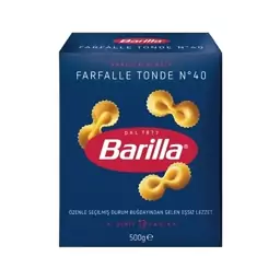 پاستا FARFALLE TONDE N40 وزن 500 گرم Barilla