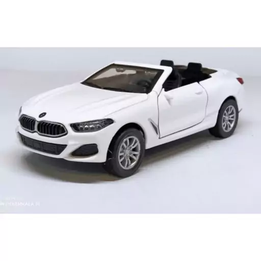 ماشین فلزی BMW ب ام و کروک سفید