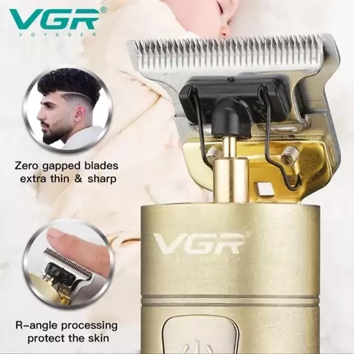 ماشین اصلاح موی سر و صورت وی جی آر (VGR) مدل V-076