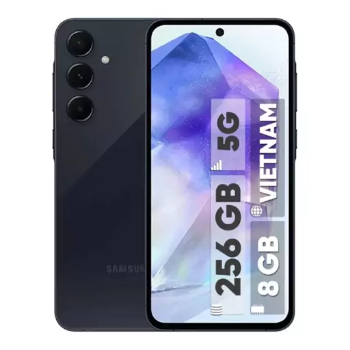 گوشی موبایل سامسونگ مدل Galaxy A55 دو سیم کارت ظرفیت 256 گیگابایت و رم 8 گیگابایت