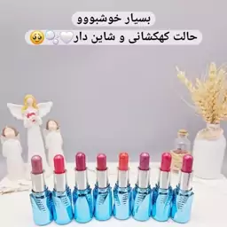 پک رژ لب جامد 8 عددی شاین دار 