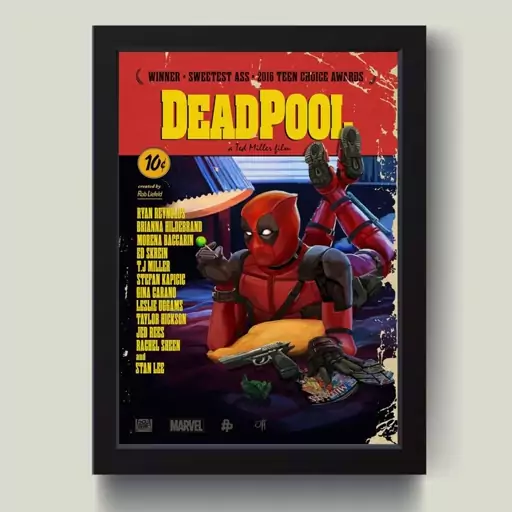 تابلو مدل Deadpool کد MJ131321