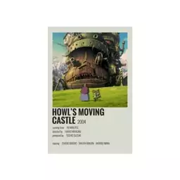 استیکر مدل انیمه طرح Howl&amp;amp;#39;s Moving Castle