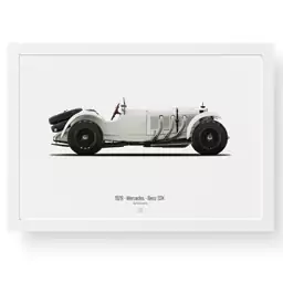 تابلو مدل Mercedes Benz SSK 1929