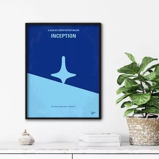 تابلو آتریسا طرح پوستر فیلم inception مدل ATm165